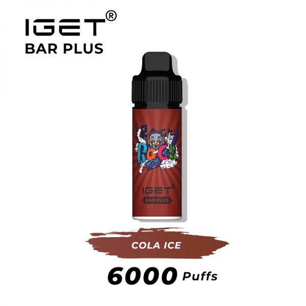 cola ice iget bar plus 6000 puffs kits